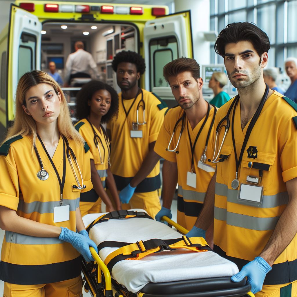 Soccorritori stanchi